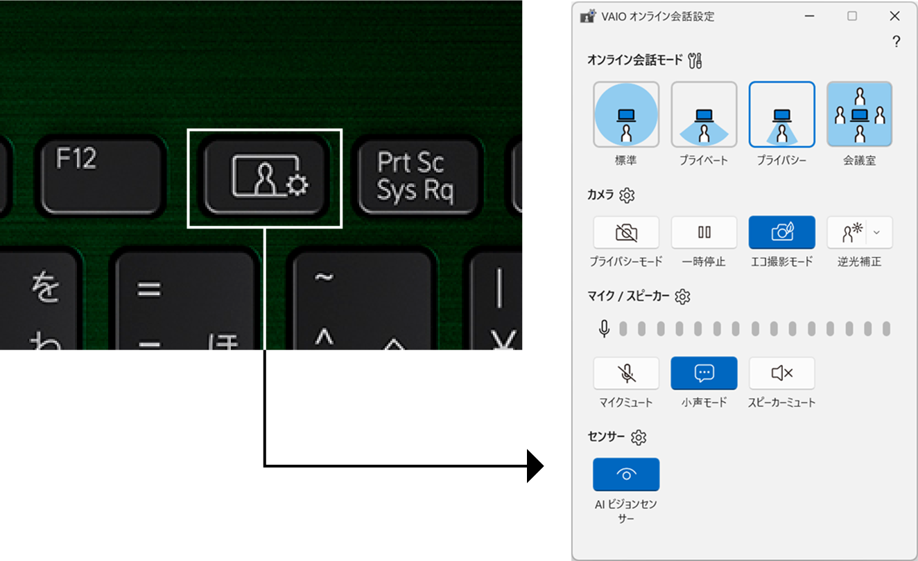 VAIO�I�����C����b�ݒ�X�N���[���V���b�g