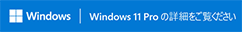 Windows 11 Pro の詳細